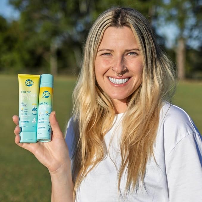 Sun Zapper Pure Zinc Mineral Sunscreen SPF 50 Pump, 25% Zinc Oxide, Broad Spectrum UVA/UVB, Reef Safe, Fragrance Free, Paraben Free, Water Resistant 80 Min, Rubs in Clear, 3.5 oz (100 g)