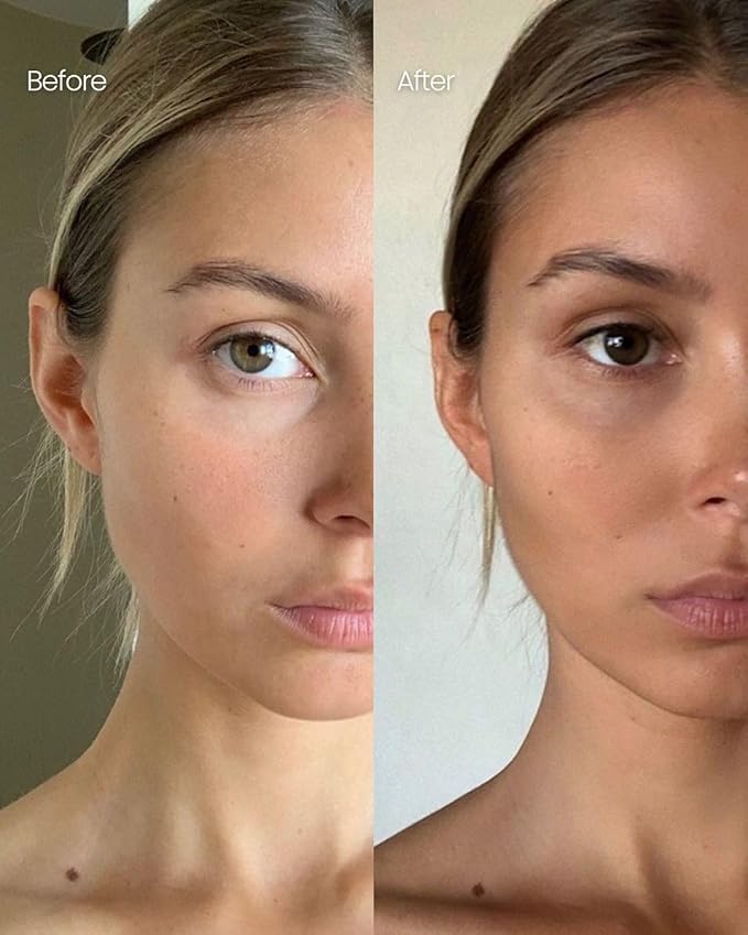 Hydra–Glow Self-Tanning Facial Drops — Buildable, Healthy, Natural Glow | Mix-In Face Drops for Radiant, Streak-Free Color | Hydrating, Breathable, Customizable Tan
