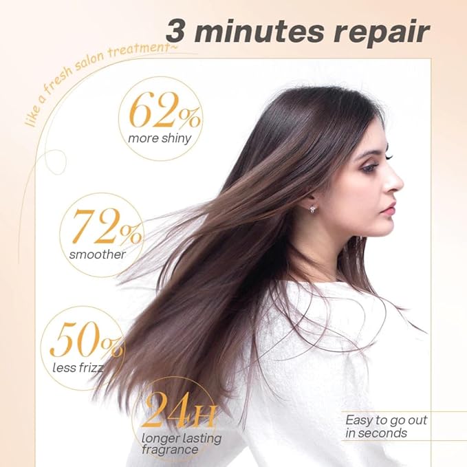 Bremod Performance Cocoa Butter & Camellia Seed Oil Hair Mask Premium Intensive Treatment for Dry, Flat Hair Anti-Fall, Strengthens & Moisturizes, Boosts Elasticity 16.9 Fl Oz