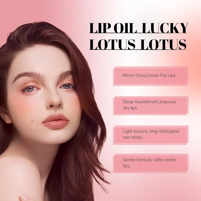 Nourishing High-Shine Lip Gloss Set,Hydrating & Moisturizing Lip Tint, Non-Sticky, Long-Lasting Glossy Lip Stain,Softens & Plumps Lips for Smooth,Gentle Formula for Dry Lips,01+08