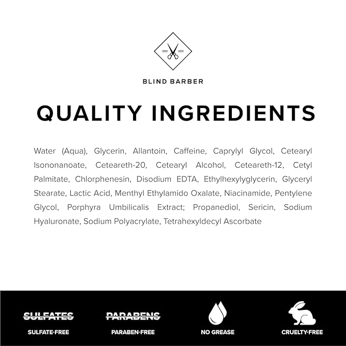 Blind barber trirescue eye cream