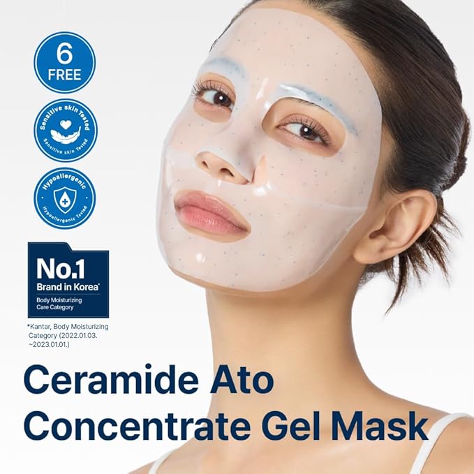 Illiyoon ATO Gel Mask 4ea with ATO Lotion 2.29 Fl Oz