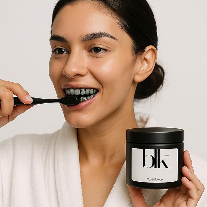 Premium Activated Charcoal Natural Coconut Teeth Whitening Powder - Safe for Enamel to get a Whiter and Brighter Smile - Organic Toothpaste Detoxifier