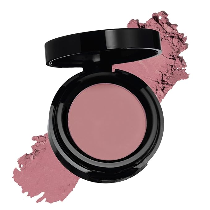 Sandstone Scandinavia Eyeshadow for Sensitive Eyes, Pink Eyeshadow with Long Durability, Allergy Certified, Fragrance-Free and Vegan Eye Make-Up, Hypoallergenic Make-Up (414 Light Rose)