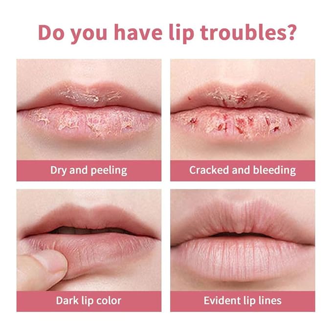 Honey Lipstick Balm - Long-lasting moisturizing lip color, natural and gentle nourishing lip balm, Pink cherry, Hydrating Lipgloss for All Skin Tones (Pink)