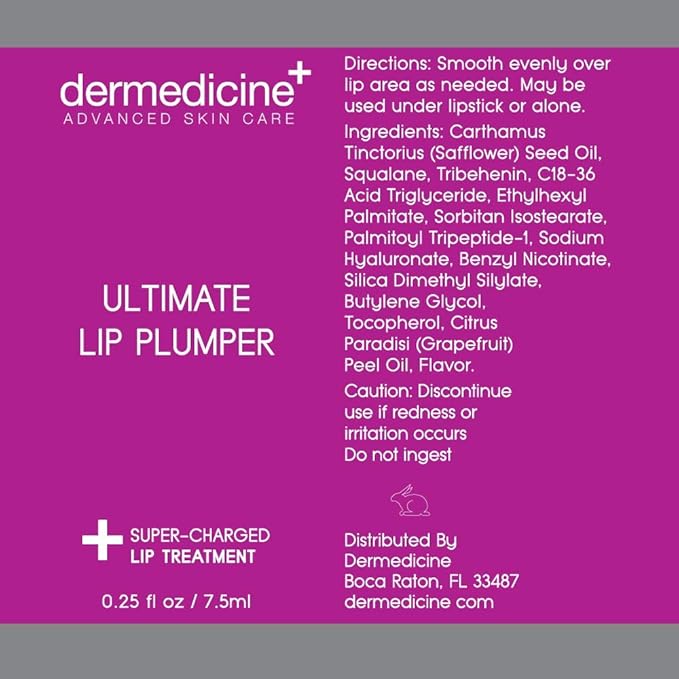Ultimate Lip Plumper Super-Charged Lip Treatment oz