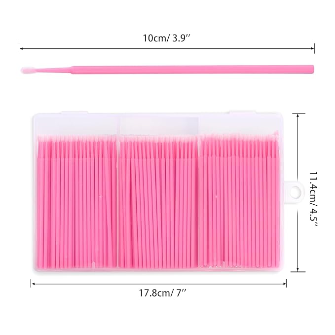400 pcs micro applicator brushes,jassins