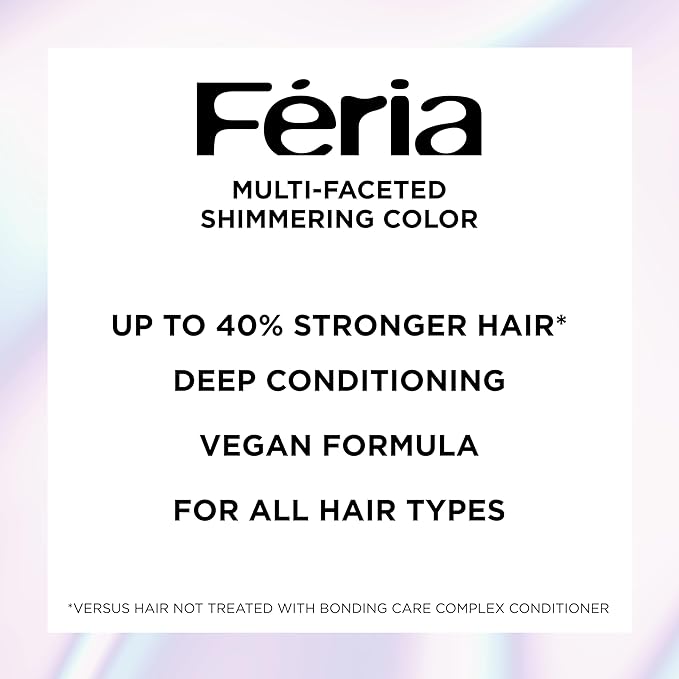 L'Oreal Paris Feria Multi-Faceted Shimmering Permanent Hair Color, 45 French Roast (Deep Bronzed Brown), Pack of 2 Hair Dye Kit