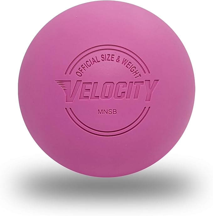 Velocity Lacrosse Balls - 1, 2, 3, 6, 12, 18, 24, 36, 60 and 120 Packs - for Practice, Official NFHS and College Approved Size