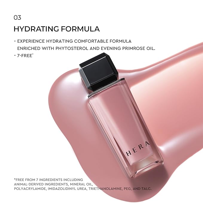 HERA Sensual Nude Lip Gloss #422 LINGERIE | Volumizing Sheer & Glossy Finish, Non-sticky, Moisturizing and Hydrating, Korean Makeup, 0.17 oz. (5g)