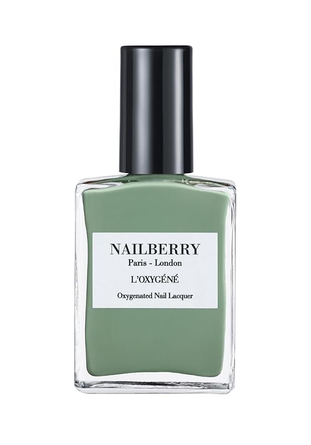 Nailberry , Oxygene Oxygenated Nail Lacquer, Silver Lining, 15 ml