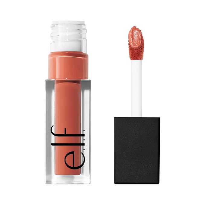 e.l.f. Liquid Velvet Eyeshadow, Crease-Resistant Liquid-to-Powder Eyeshadow For A Rich, Soft-Matte Finish, Vegan & Cruelty-Free, Apricrush