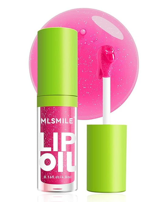 Lip Oil Lip Glaze, Big Brush Head Hydrating Glaze,