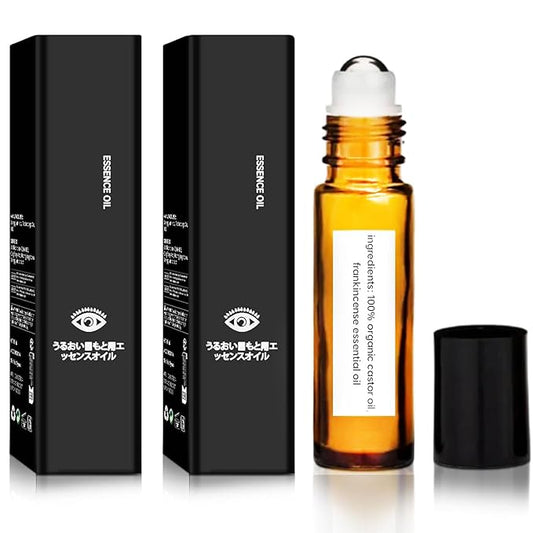 Time eraser rollerball castor oil