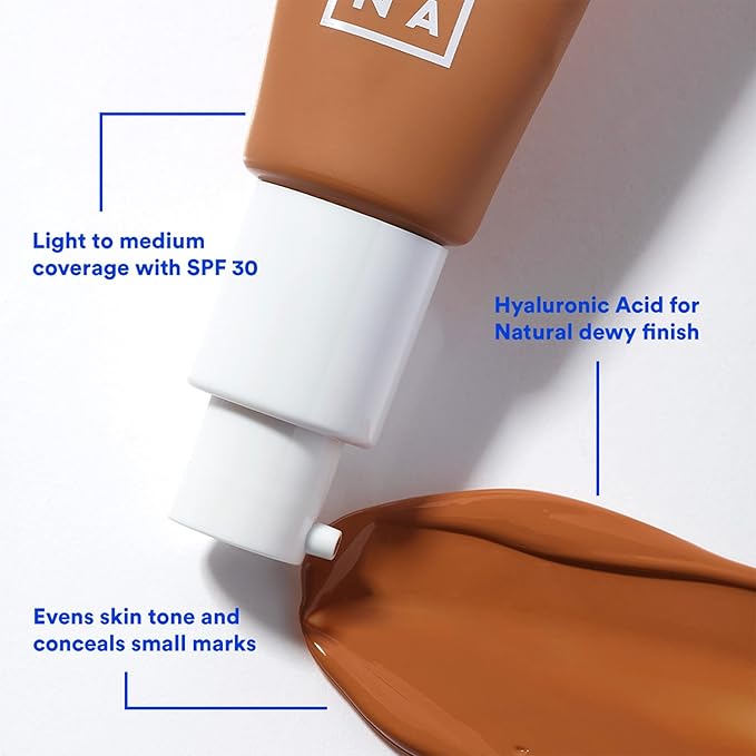 3INA 622 Tinted Moisturizer for Face with SPF Face 1 oz