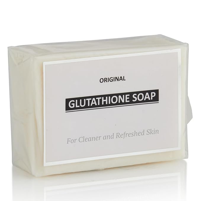 Relumins Original Glutathione Exfoliating Soap - Deep-Cleansing Face & Body Bar with Antioxidants for Clearer, Radiant, and Clean Skin – For Normal to Oily Skin - 120g x 3 Bars