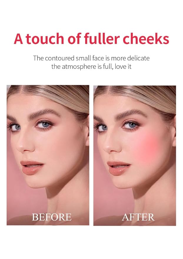 4 Color Milk Jelly Blush Stick, Cooling Water Cruelty Free.