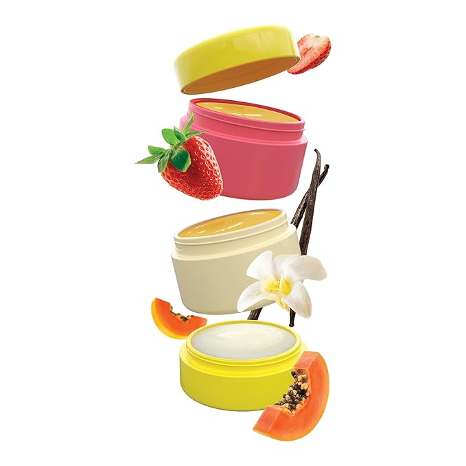 Dr. PawPaw Scrub and Nourish - Vanillaberry - Lip Scrub and Natural Lip Balm Duo - Gluten Free Care to Exfoliate, Moisturize and Nourish - 0.8 oz