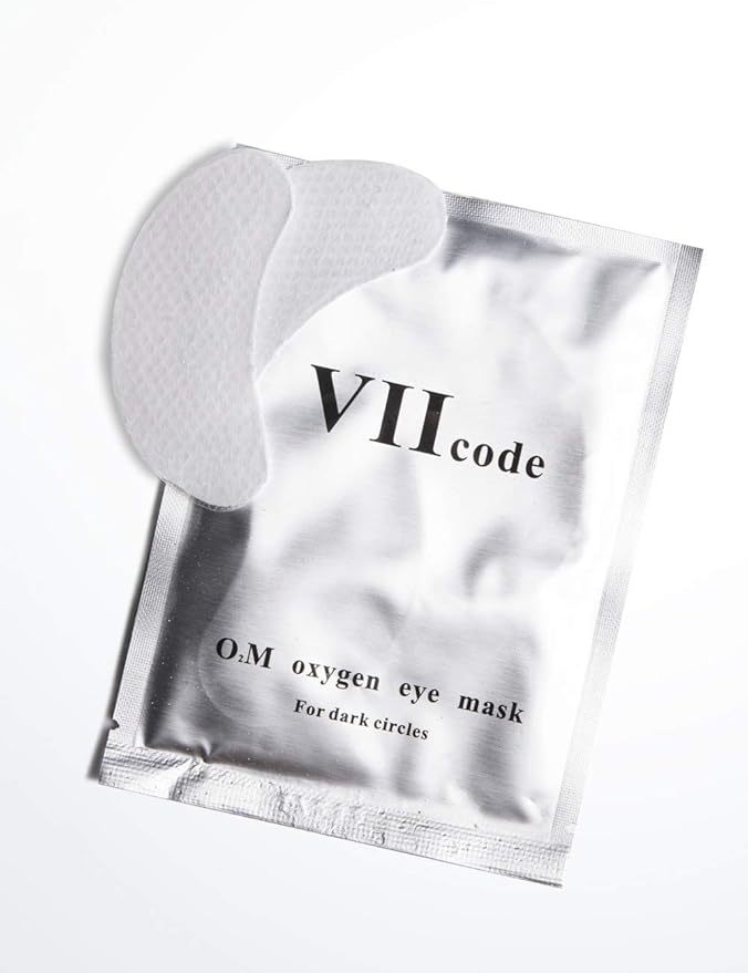 VIIcode O2M Oxygen Eye Pads for Dark Circles - Reduces Puffiness, Crow's Feet, Fine Lines and Bags - Most Effective Treatments for Dark Circle 1 Box /6 Pairs…