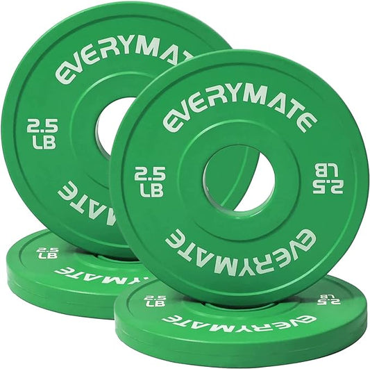 Change Weight Plates Fractional Plate Olympic Bumper Plates 1.25LB 2.5LB 2.5LB 5LB 5LB