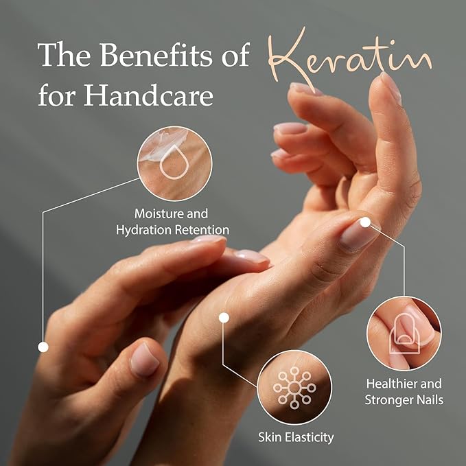 Bodipure Premium Hand Mask Keratin Gloves | Moisturizing Gloves for Dry Hands & Nail-Strengthening & Cuticle Softening | Spa Experience at Home | Chemical Free & For All Skin Types | 12 Pairs