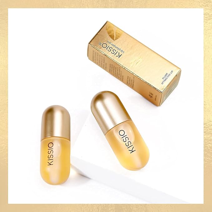 KISSIO Lip Plumper,Day Lip Plumper,Lip Enhancer,Plant