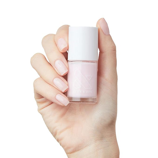 Olive & June Long-Lasting Nail Polish | Valentine's Day |Gel-Like Finish No Lamp Needed Lasts up to 10 days | Salon-Quality 15-Free, Vegan & Cruelty-Free Chip-Resistant | Strawberry Scone