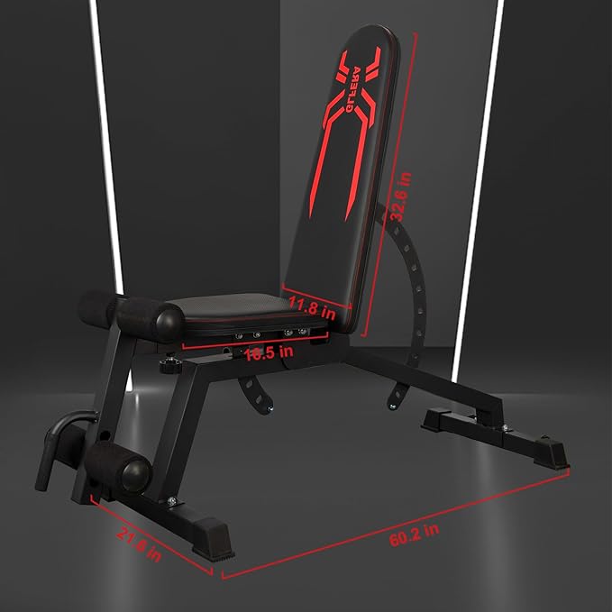 Adjustable Weight Bench 880LB Heavy