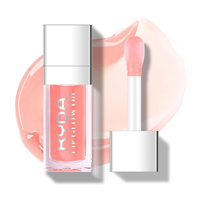 KYDA Hydrating Lip Glow Oil, Moisturizing Lip Oil,