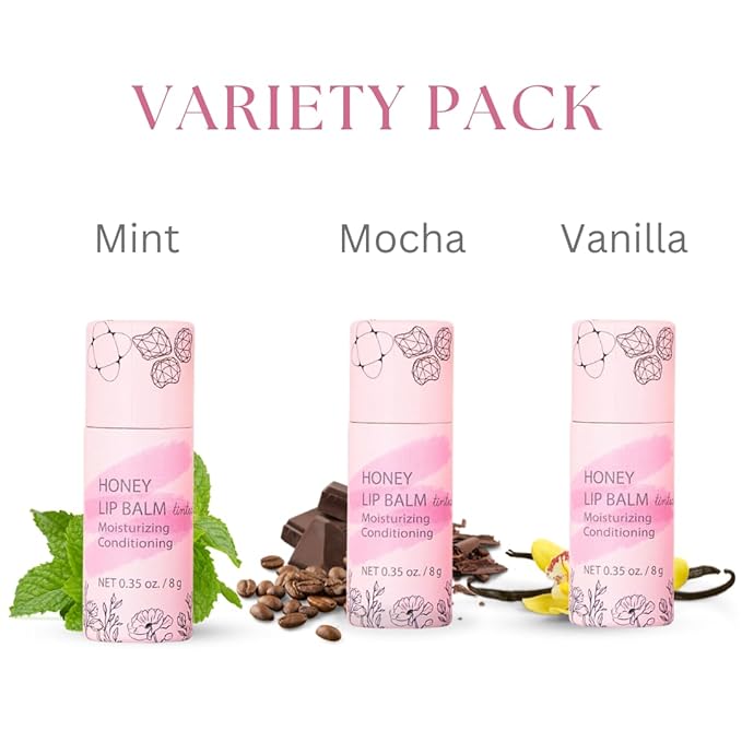 Organic Honey Lip Balm - 100% oz)