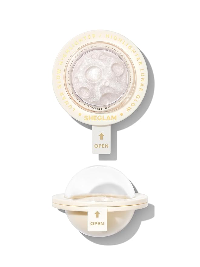SHEGLAM Lunar Glow Highlighter, Silky Creamy Eyeshadow-Vanilla Frost, Shimmery Finish, Vanilla Frost
