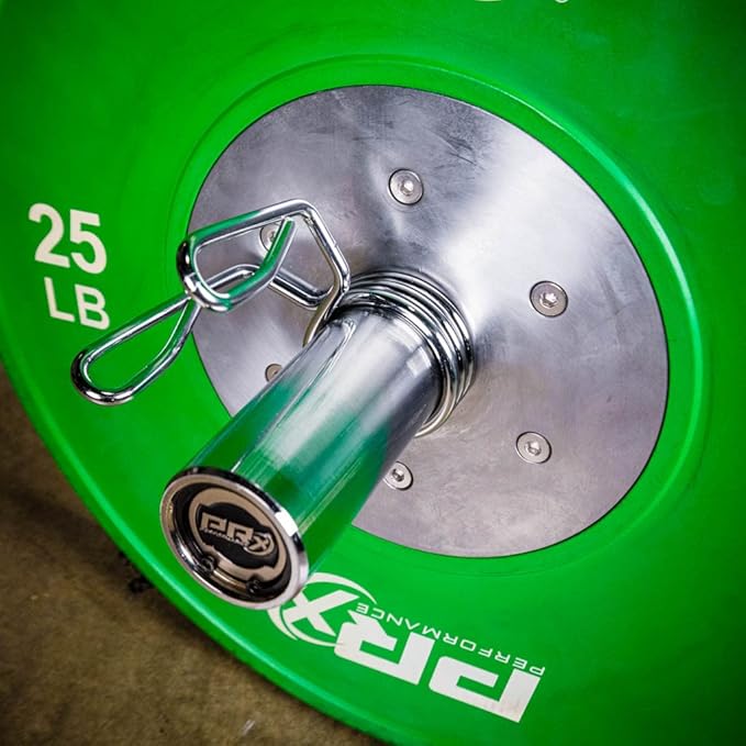 Barbell Spring Collar Weightlifting Accessory Olympic 2" Weight 2-Inch Fast