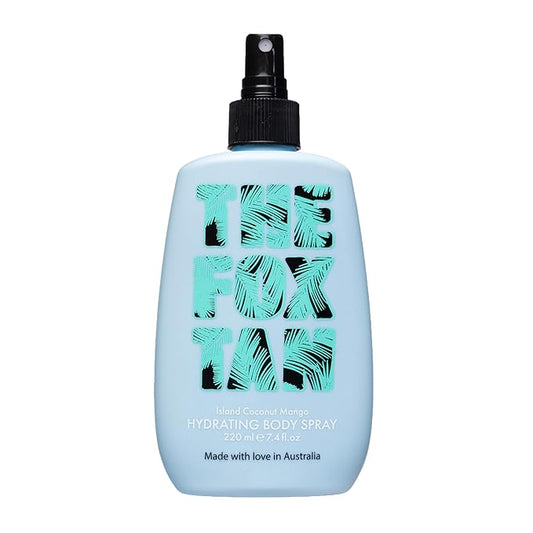 The Fox Tan Hydrating Body Spray, Long-Last Fragrance Perfume Mist, Soothing & Moisturizing, Tropical Scent, Vegan & Cruelty-Free, 220mL