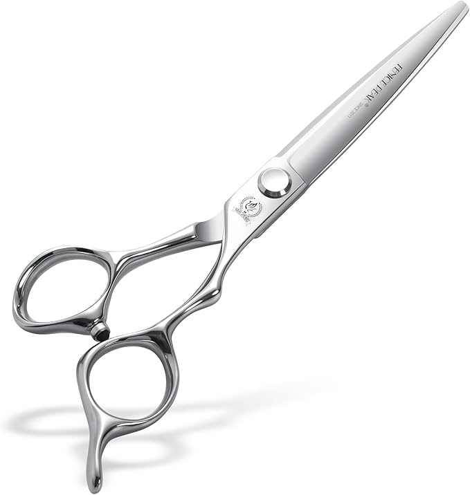 Fenice Peak 6.5" Professional Hair Cutting Scissors, VG10 Japanese Stainless Steel Barber Scissors, CNC Sharpened Hairdressing Right Hand Shears for Precision Cutting, Salon Stylist & Home