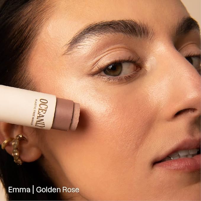 Bundle of ATTITUDE Oceanly Lightweight Highlighter Stick, Titanium 0.3 Oz