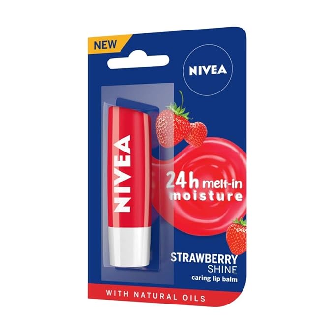 Nivea Lip Care Fruity Shine Strawberry,