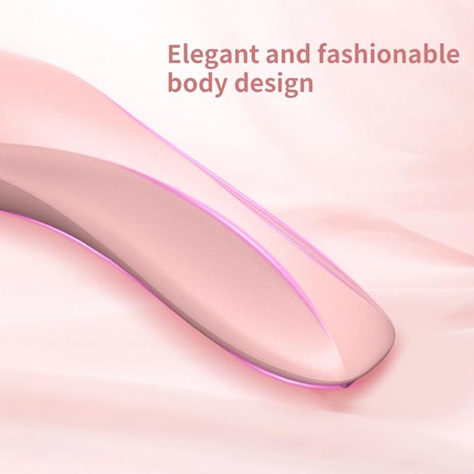2 in 1 Electric Razors for Women, Electric Shaver for Women Bikini Trimmer, Portable Electric Razors Wet & Dry Use, Removable Head, Multifunctional Full-Body Shaving (Pink)