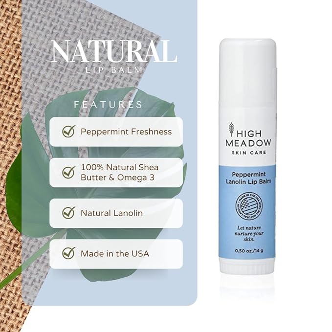 Lanolin Lip Balm Stick - Natural