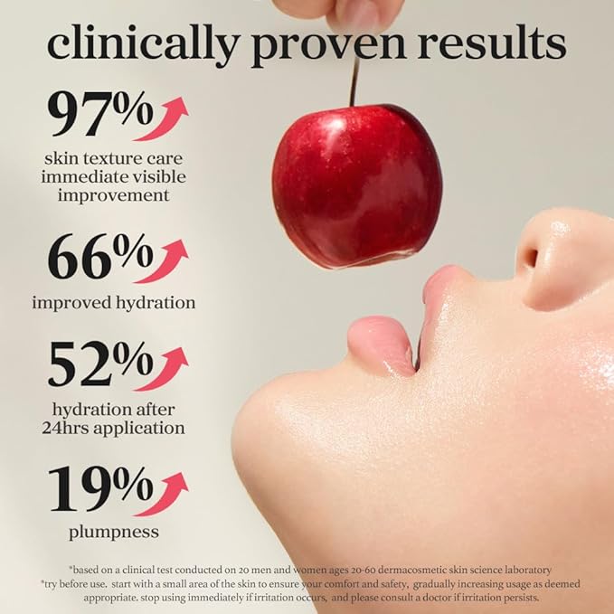 NOONI Korean Lip Oil - Appleplum | Long-Lasting, Moisturizing, Plumping, Revitalizing for Dry Lips, Waterproof, No Peel Off, Korean Tint, Hydrating, Nourishing Crystal Clear, 0.12 FL Oz