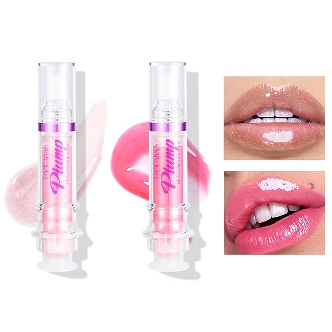 Lip Plumping Booster, Plumping Lip Oil High-Shine