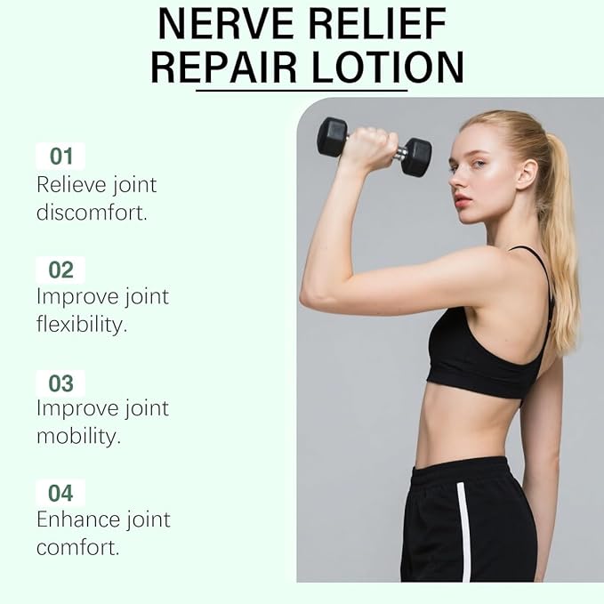 Alcura Nerve Cream, Alcuras Neuropathy Lotion with Arnica for Joint Neck Lumbar Hand Foot and Knee Soothing Care. (1 Pcs)