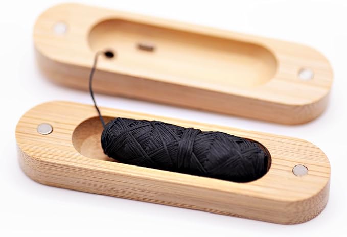 ALL IN Waxed Charcoal Floss with a Refillable Dental Floss Magnetic Holder - Plant Based, Natural, and No PFAS - Mint Floss for Effective Plaque Removal, Clean Teeth, Fresh Breath - 32 yd (2)