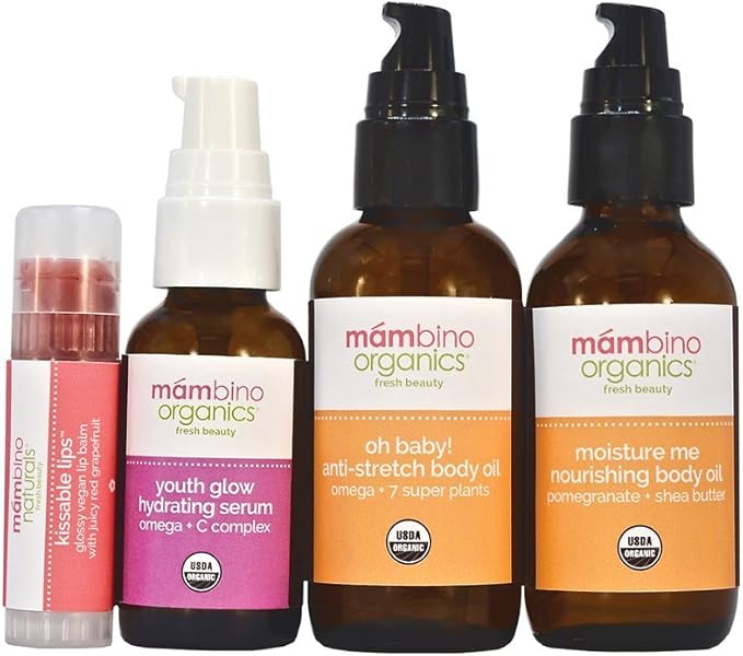 Mambino Organics Kissable Lips Glossy Vegan G,