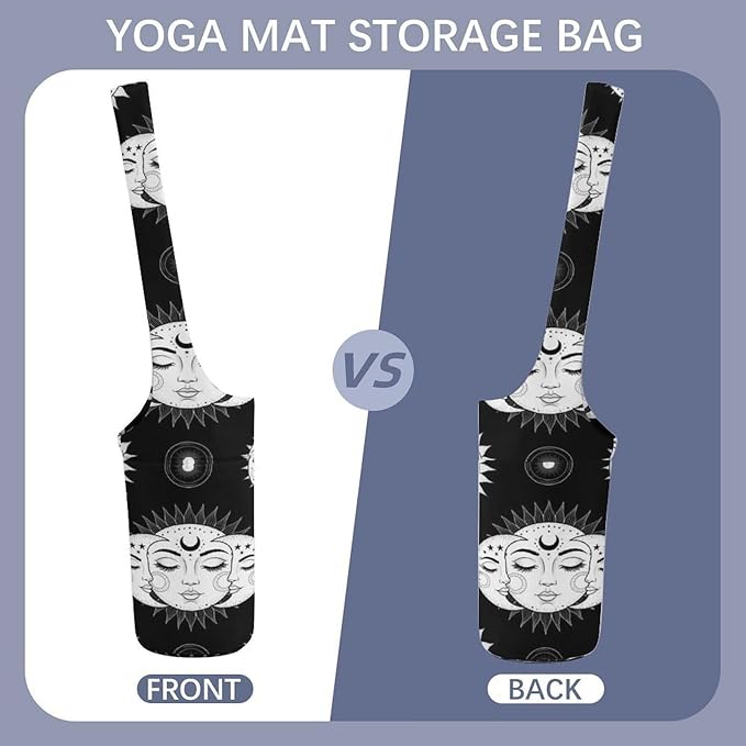 Portable Yoga Mat Carrier Single Shoulder Bag with Pocket Spacious for Yoga Gym Fitness Travel