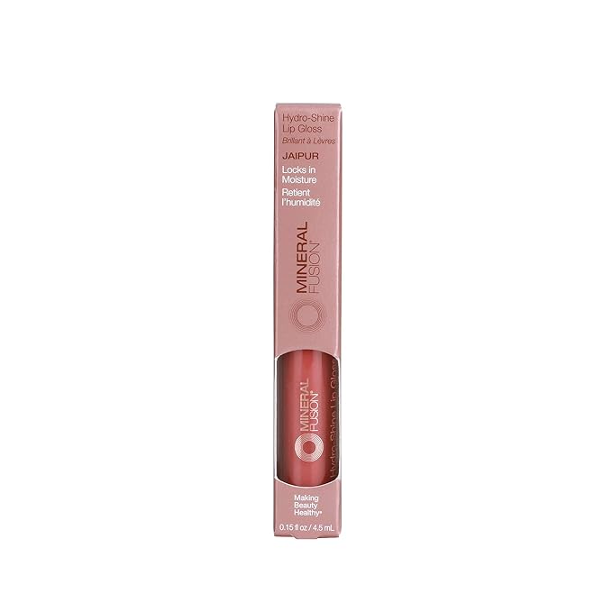 Mineral Fusion HydroShine Lip Gloss, Jaipur, 0.15 Ounce