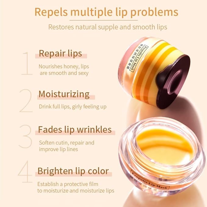 Bee Balm Lip Balm Honey Pot, Hydrating