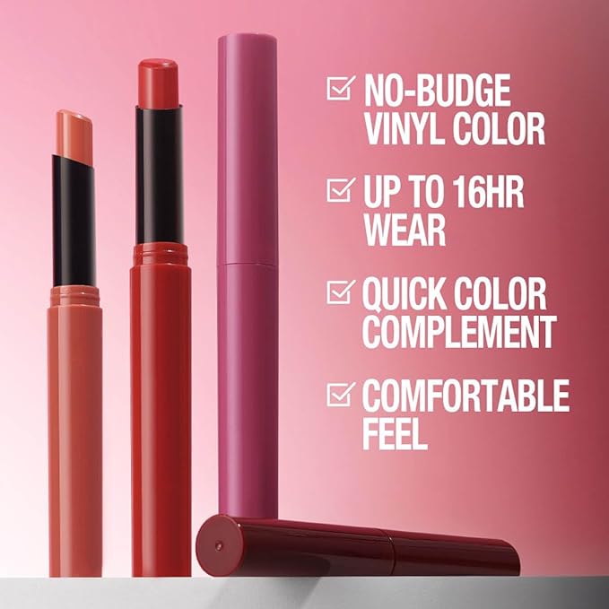 Pink Lip Liner Lipstick for Women, Lip Kit With Lip Liner Pencil Lip Stick Set, Waterproof Long Lasting Lipliner Lipstick, Transferproof Lip pencil Lip Crayon 01#