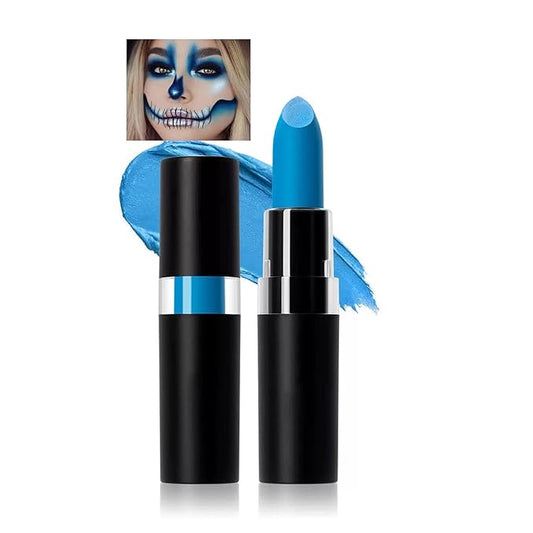 Blue Body Paint Stick, Foundation Cream Makeup, Face and Body Paint for Halloween Joker Zombie Vampire Skeleton Skull Special Effects Mime Makeup (03# Blue)