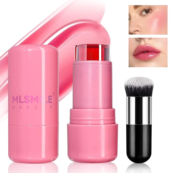 Cooling Water Jelly Tint, Cream Jelly Blush Stick Women #01