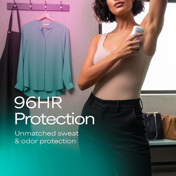 Degree Clinical Strength Antiperspirant Deodorant 96-Hour Sweat and Odor Protection Summer Rose Soft Solid 5x Types of Sweat 1.6 oz